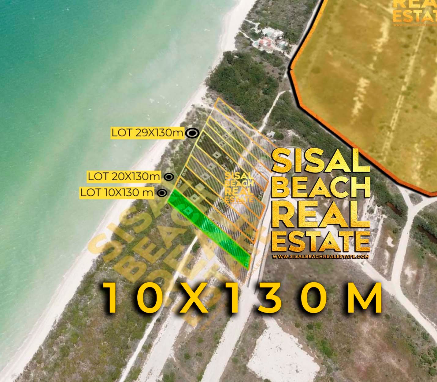 Terreno de 237 m² en Sisal